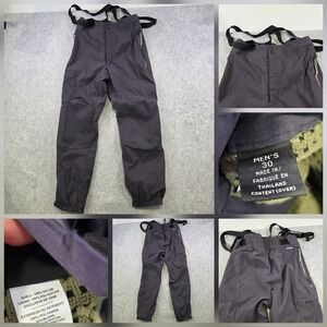 VTG Y2K Patagonia Stretch Woven Salopette Pants Men 30 Ski Snow Suspenders 83697
